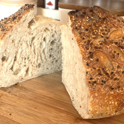 Everything Sourdough Loaf